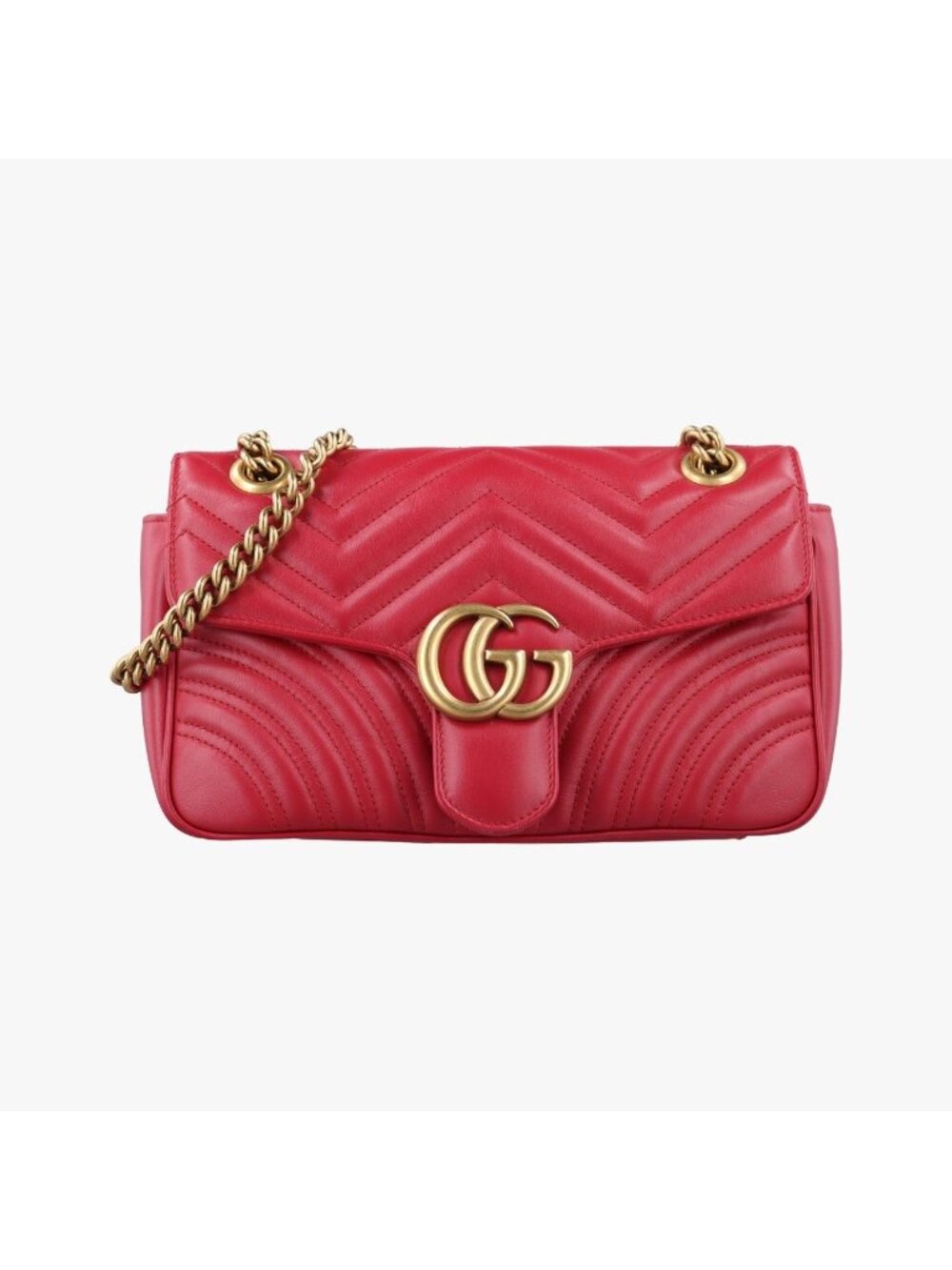 Gucci GG Marmont Red Leather